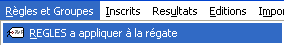 Menu régles