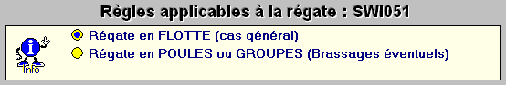 Règles flotte